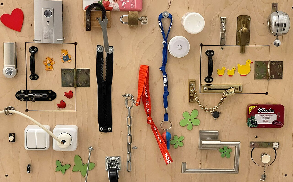 Montessori-Style Busy Board