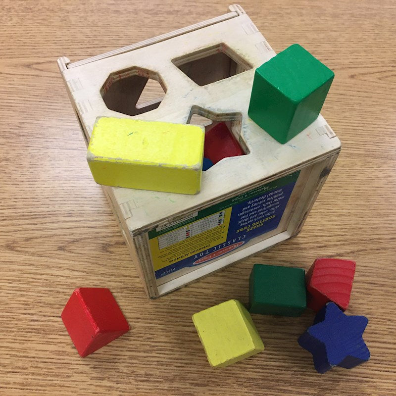 Wooden Shape & Colour Sorter